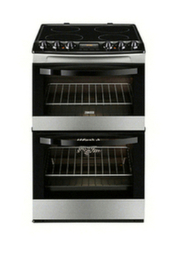 Zanussi ZCV48300XA Electric Cooker, Stainless Steel Stainless Steel